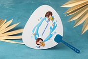 Thai Kids Songkran Splash Digital, a Seasonal Illustration by CreativeValuation (Thumbnail 8 of 11)