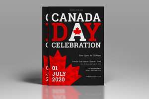 Canada Day Flyer Template