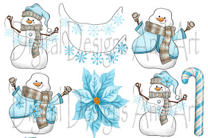 Snowman Clipart