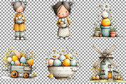 Farmhouse Easter Clipart, an Illustration by Sublimation Artist (Thumbnail 4 of 7)