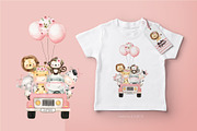 Safari Candy Color, an Illustration by Estudio 812 (Thumbnail 7 of 8)