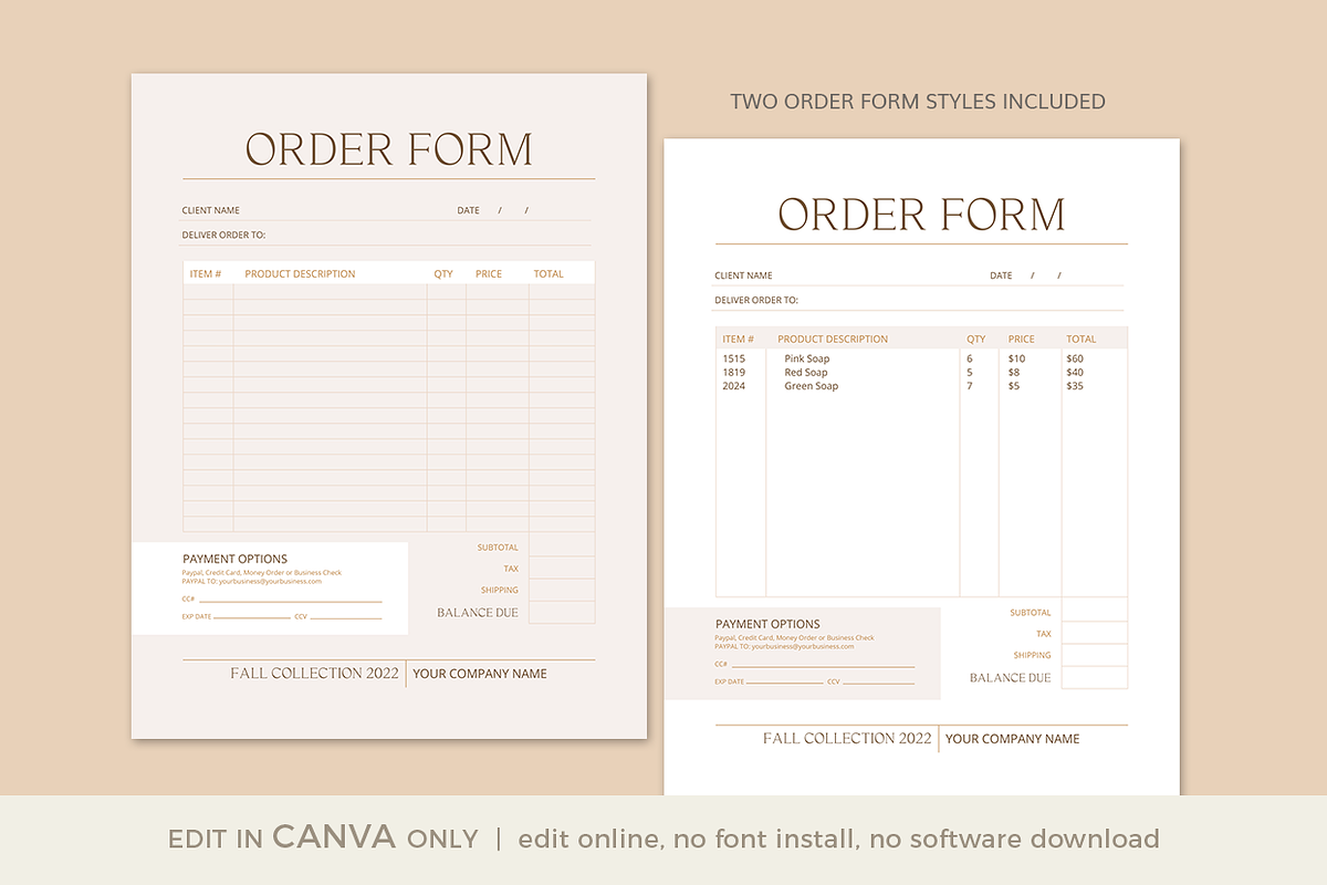 CANVA Wholesale Catalog Template, a Magazine Template by Digiluxe (Photo 4 of 7)