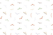 Clothes hangers seamless patterns, a Pattern Graphic by Good Studio (Thumbnail 2 of 6)