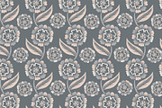 Block Print stylized floral, a Decorative Illustration by Tanna.ART (Thumbnail 9 of 13)