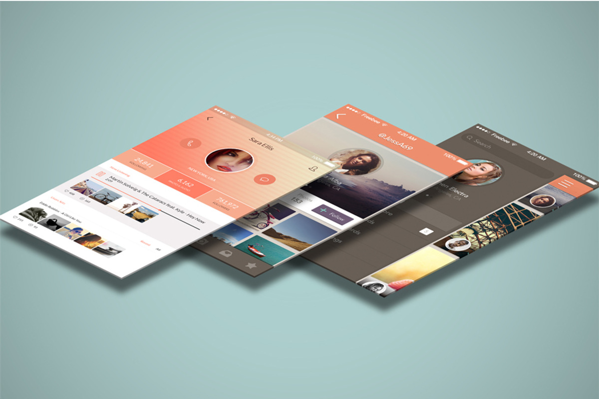 Mobile Mock Ups - Isometric Scenes, an iPhone Mockup by RgraphicsDesign (Photo 5 of 5)
