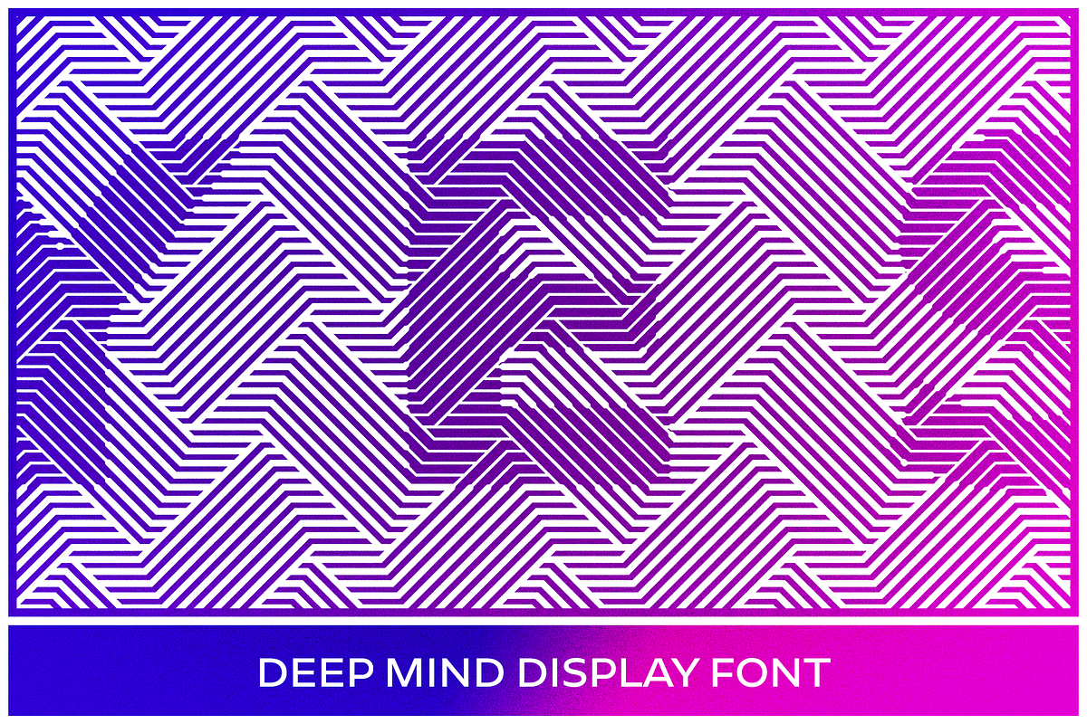 Deep Mind Font (Family Pack), a Font by Ben Hodosi (Photo 5 of 15)