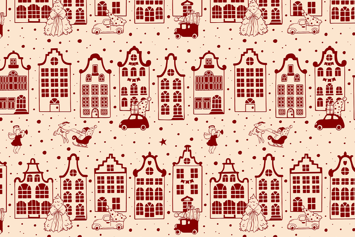 Whimsical Set Cozy Christmas p.2, a Seasonal Illustration by ViktoriyaD (Photo 12 of 25)