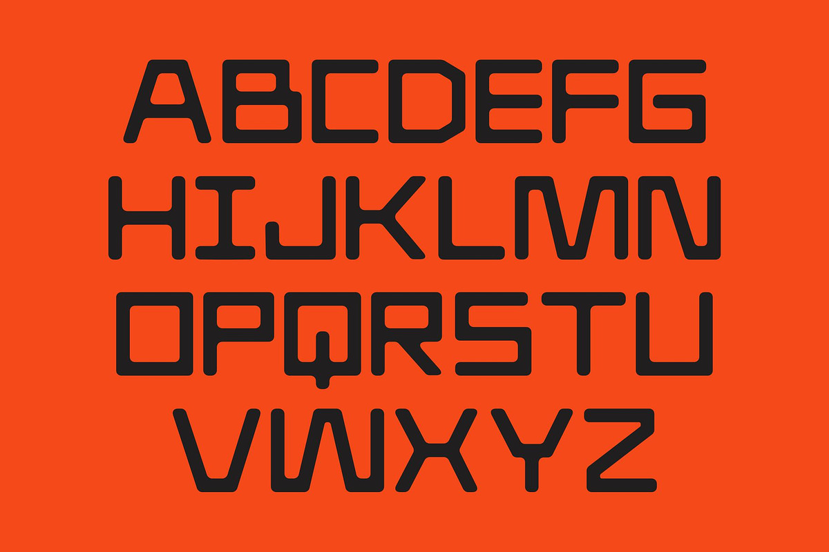 Kilomole-Techno Typeface, a Symbol Font by takoliko (Photo 10 of 14)