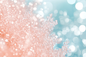 Glittering abstract bokeh in soft pe, a Photo by Dvoevnore photos