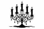 Candle silhouette vector, an Illustration by Amazin_art (Thumbnail 5 of 13)
