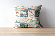 12 Japanese Mosiac Seamless Patterns, a Pattern Graphic by Inknfolly (Thumbnail 6 of 7)