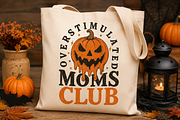 Retro Vintage Halloween Mama Bundle, an Object Graphic by Daisy Design (Thumbnail 4 of 21)