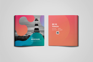 Square Colorful Corporate Brochure