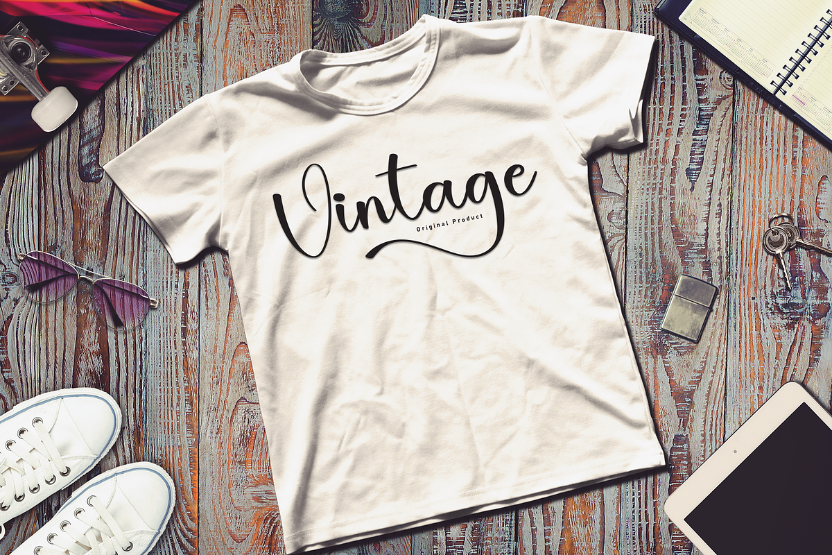 Hubby | Script Font, a Handwritten Font by Scratchones (Photo 5 of 9)