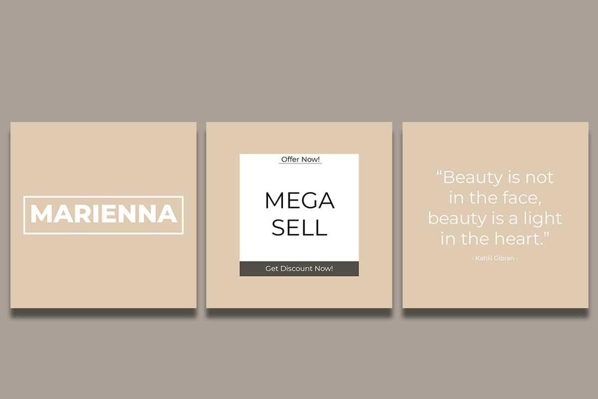 MARIENNA - Instagram Template, a Social Media Template by Analogous (Photo 2 of 6)