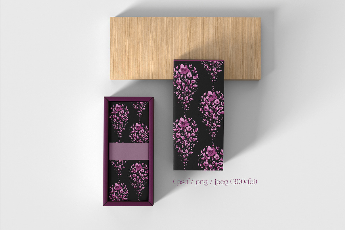 Secret garden. Floral patterns, a Pattern Graphic by PaperJamLab (Photo 7 of 12)