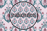 Floral Harmony, a Pattern Graphic by snadiacreations (Thumbnail 2 of 6)
