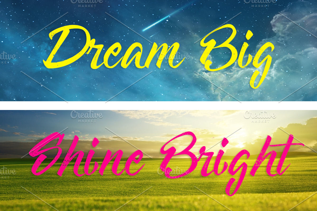 Glorified Script Font preview 5