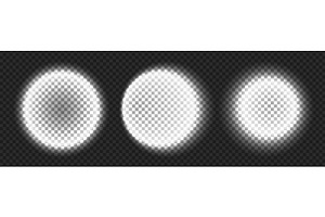 White spotlight flashlight with, a Technology Illustration by RDShop
