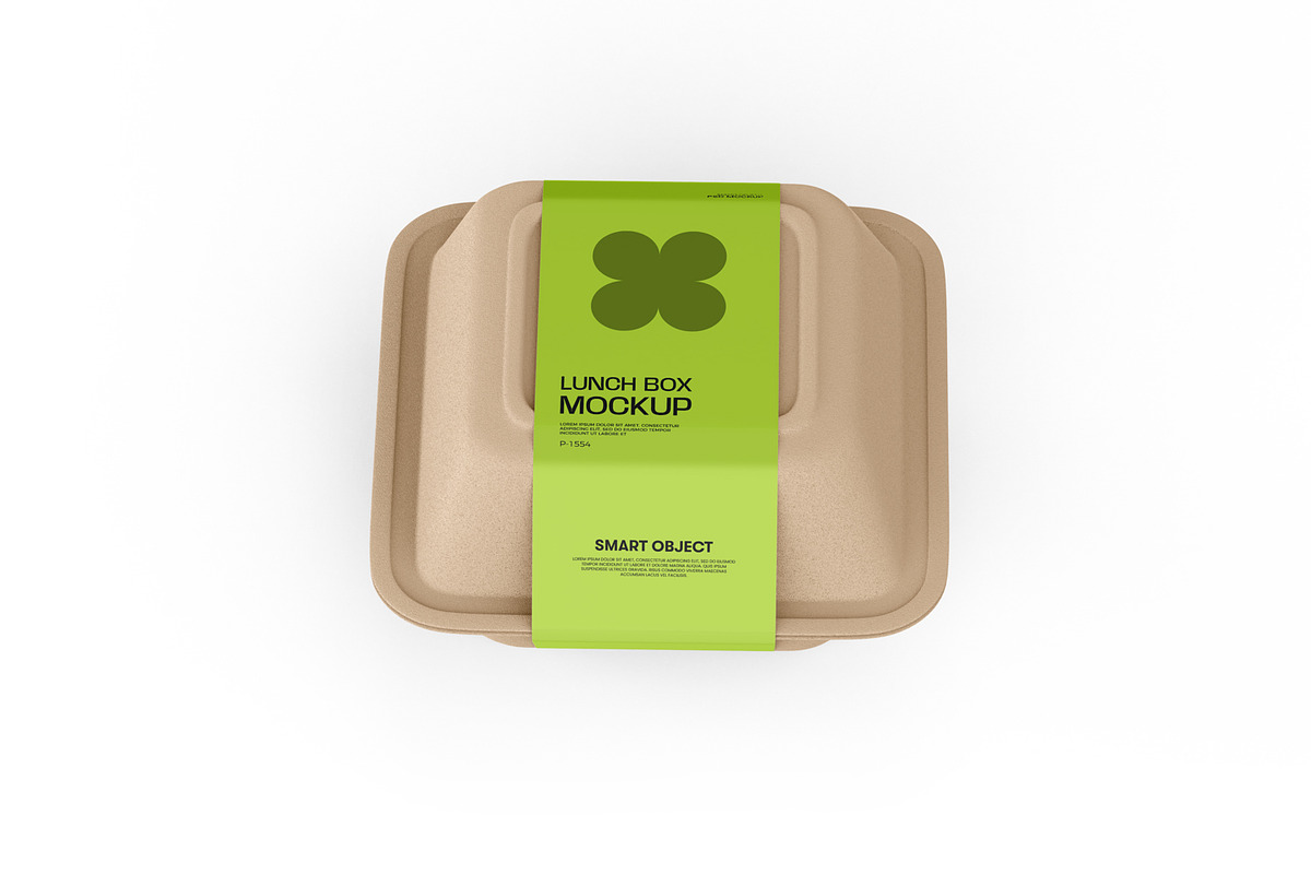 Takeout Kraft Container Mockup, a Packaging Mockup by Ram Studio LLC (Photo 4 of 16)