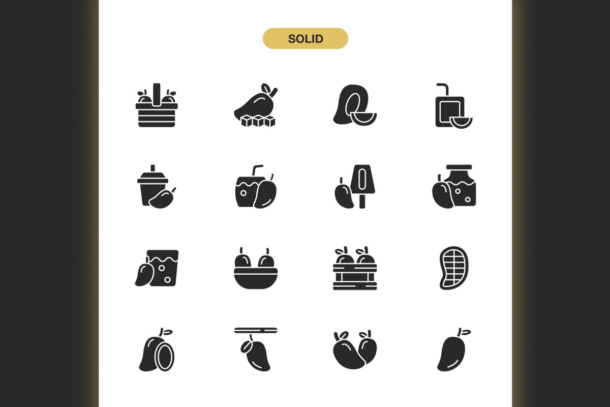 Mango Icons, an Icon by Spacepixel Creative