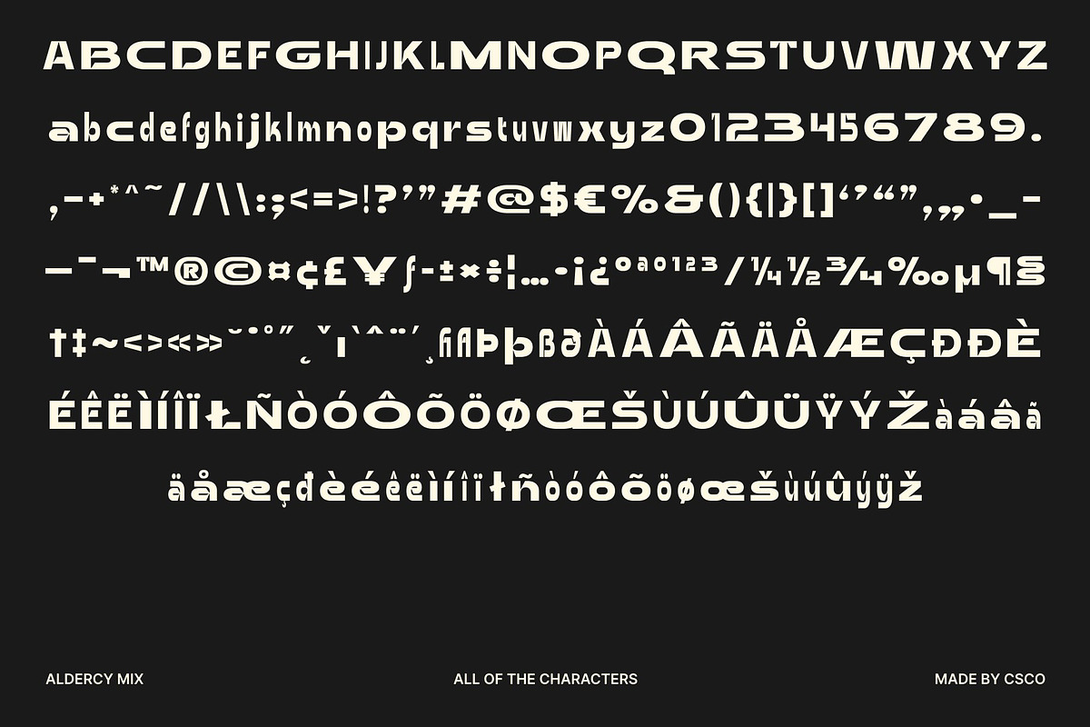 Aldercy Mix, a Sans Serif Font by Craft Supply Co. (Photo 8 of 8)