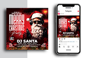 Christmas Party Flyer, a Flyer Template by AfzaalGraphics (Thumbnail 2 of 2)