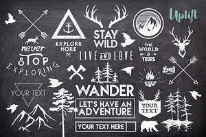 Wanderlust Hipster Overlays