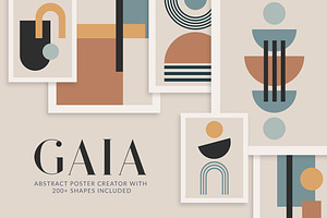 Gaia - Abstract Poster Creator