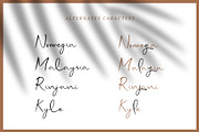 Hello Galleria Modern Elegant Font, a Script Font by Andika Fez (Thumbnail 10 of 12)