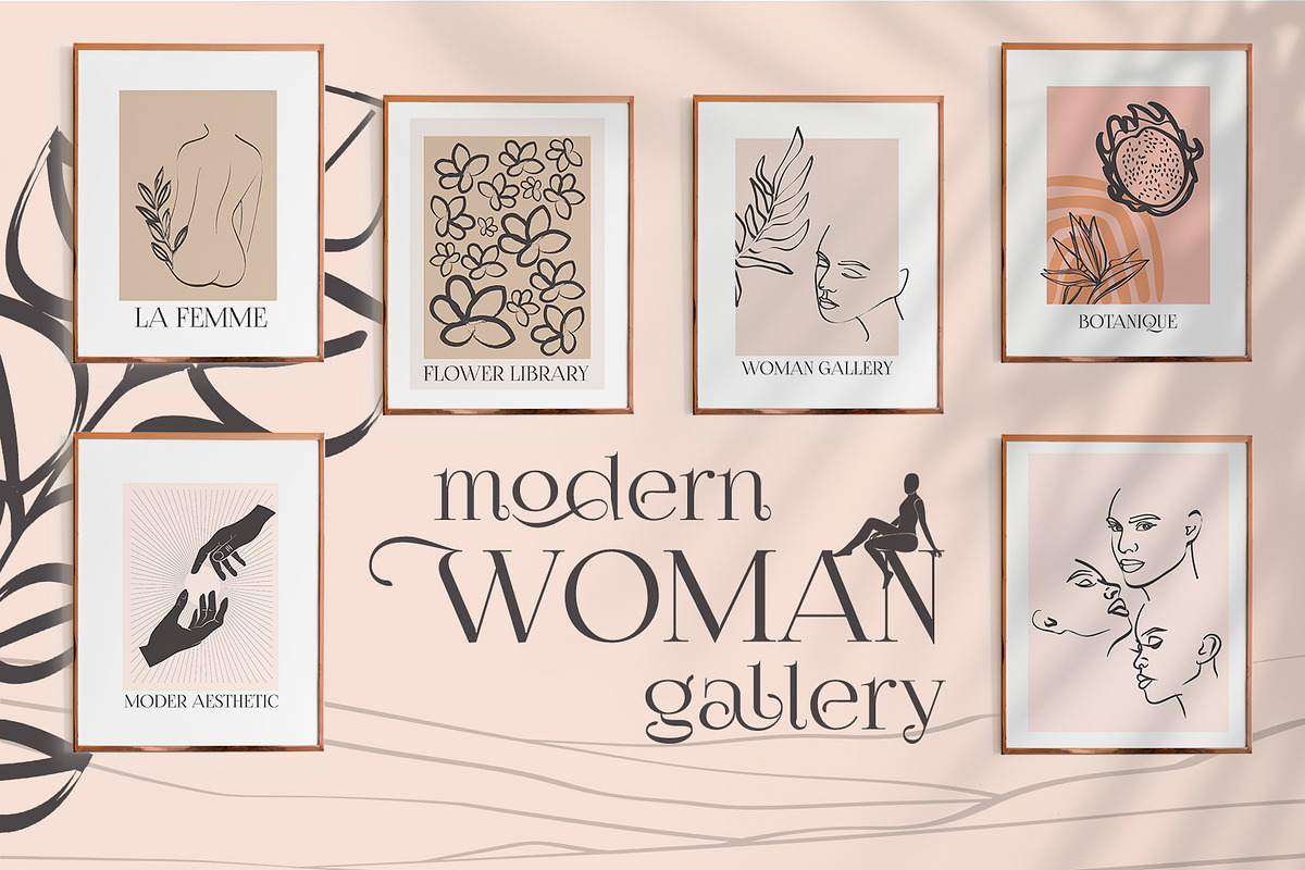 Poster Gallery Bundle, a Decorative Illustration by Mio Buono (Photo 41 of 82)