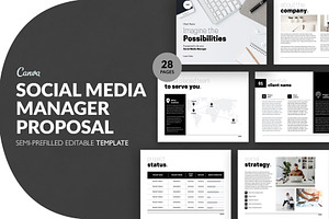 Black Social Media Proposal Template