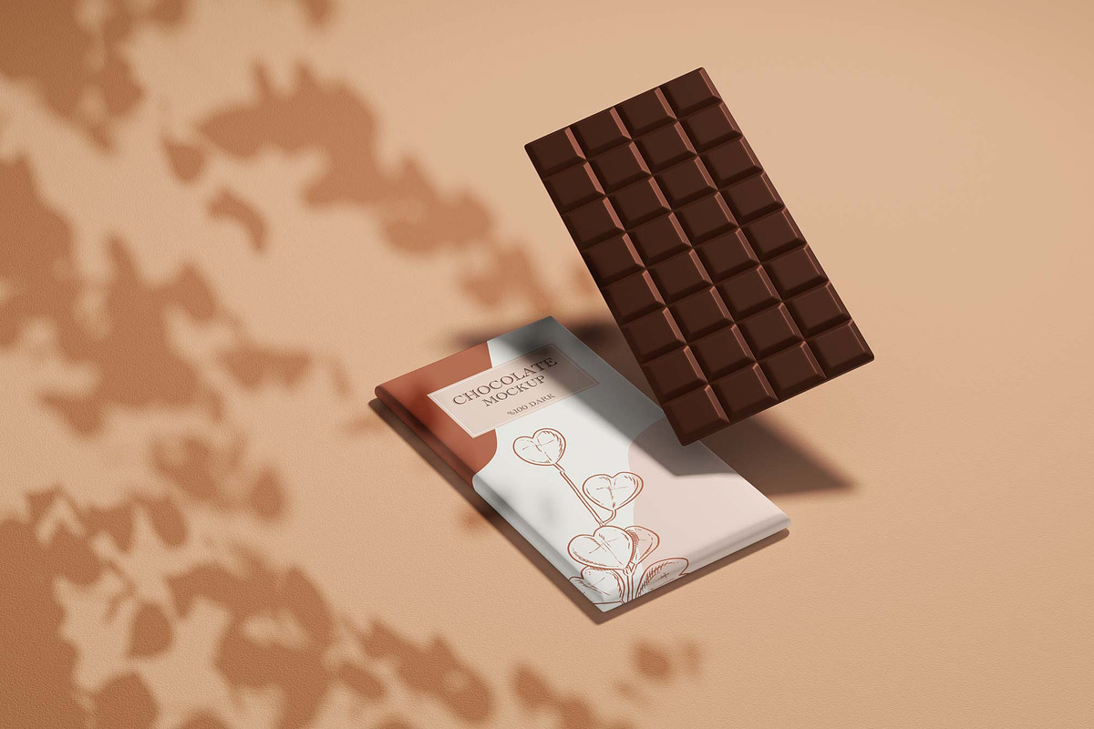 Chocolate Mockup Set, a Packaging Mockup by Mockup Line (Photo 12 of 13)