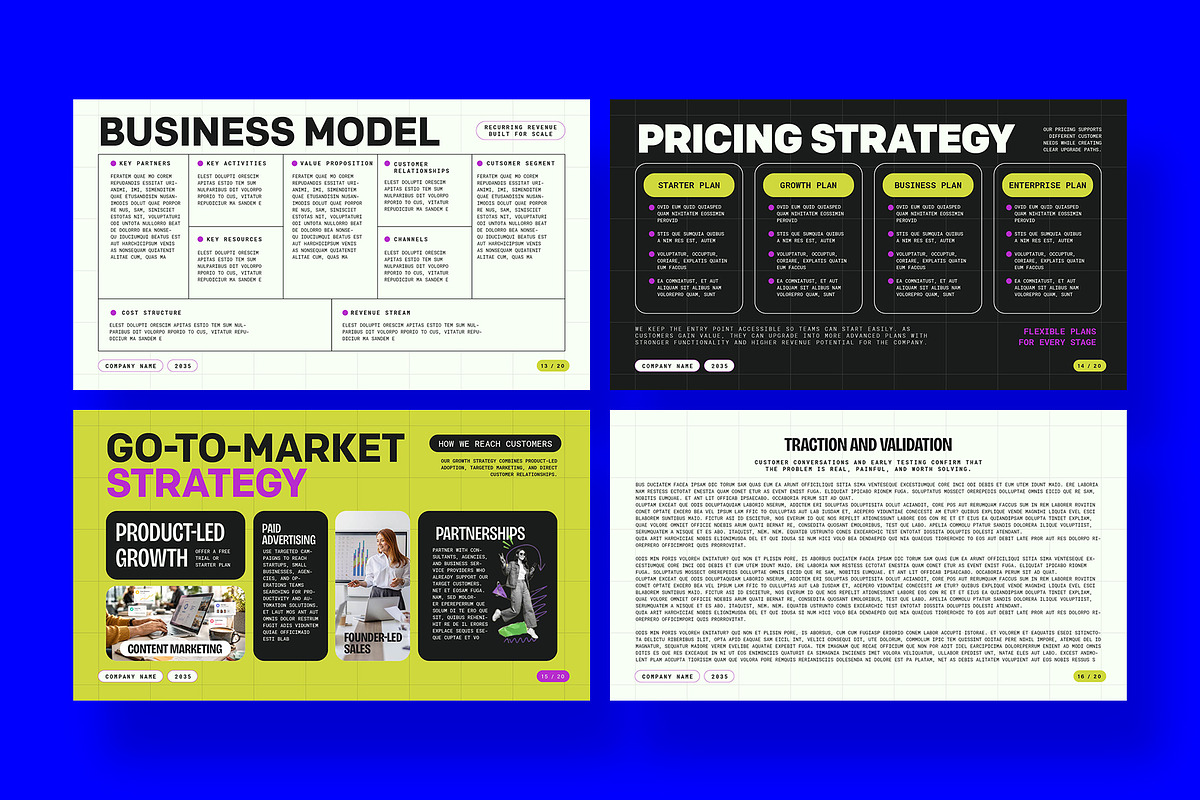 Creative Startup Pitch Deck Present, a Presentation Template by BrandPacks (Photo 5 of 7)