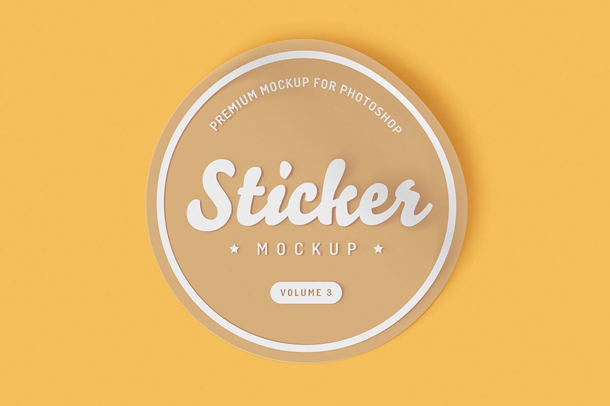Sticker Mockup Bundle, a Product Mockup by Medialoot (Photo 10 of 11)