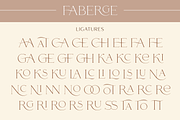 Faberge, a Serif Font by Larin Type Co. (Thumbnail 12 of 15)