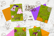 Halloween collection., a Decorative Illustration by Funny-sunny (Thumbnail 4 of 9)
