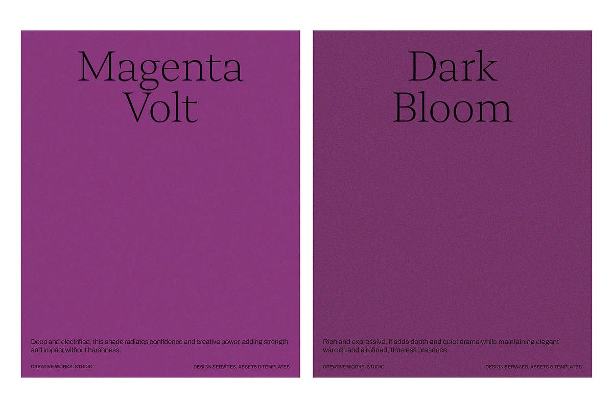 6 Electric Fuchsia Grain Backgrounds, a Texture Graphic by CREATIVE WORKS. (Photo 4 of 5)