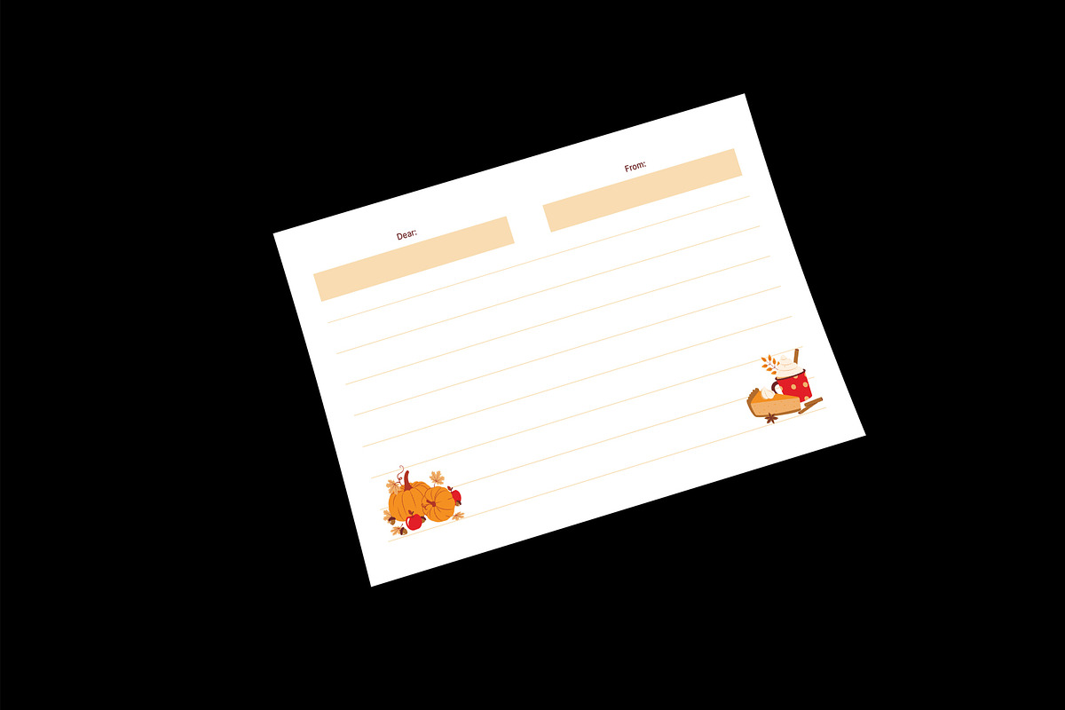 Simple Thanksgiving Greeting Card, a Card Template by Neermana (Photo 4 of 4)