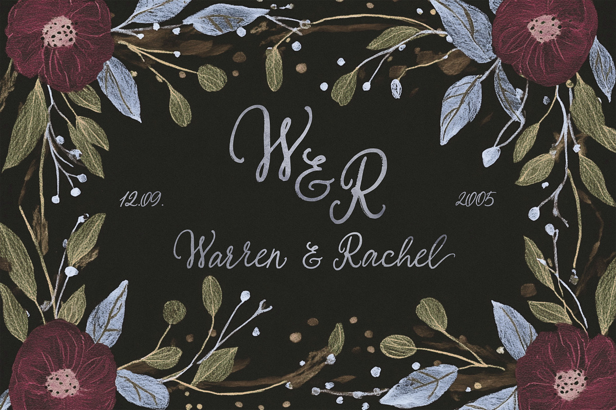Myrtle Aroma Handwritten Script, a Handwritten Font by AnMark (Photo 15 of 17)