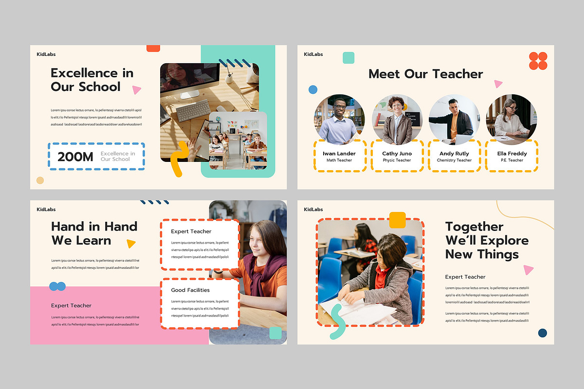 KIDLABS - Kids Education Powerpoint, a Presentation Template by rgbryand (Photo 6 of 9)