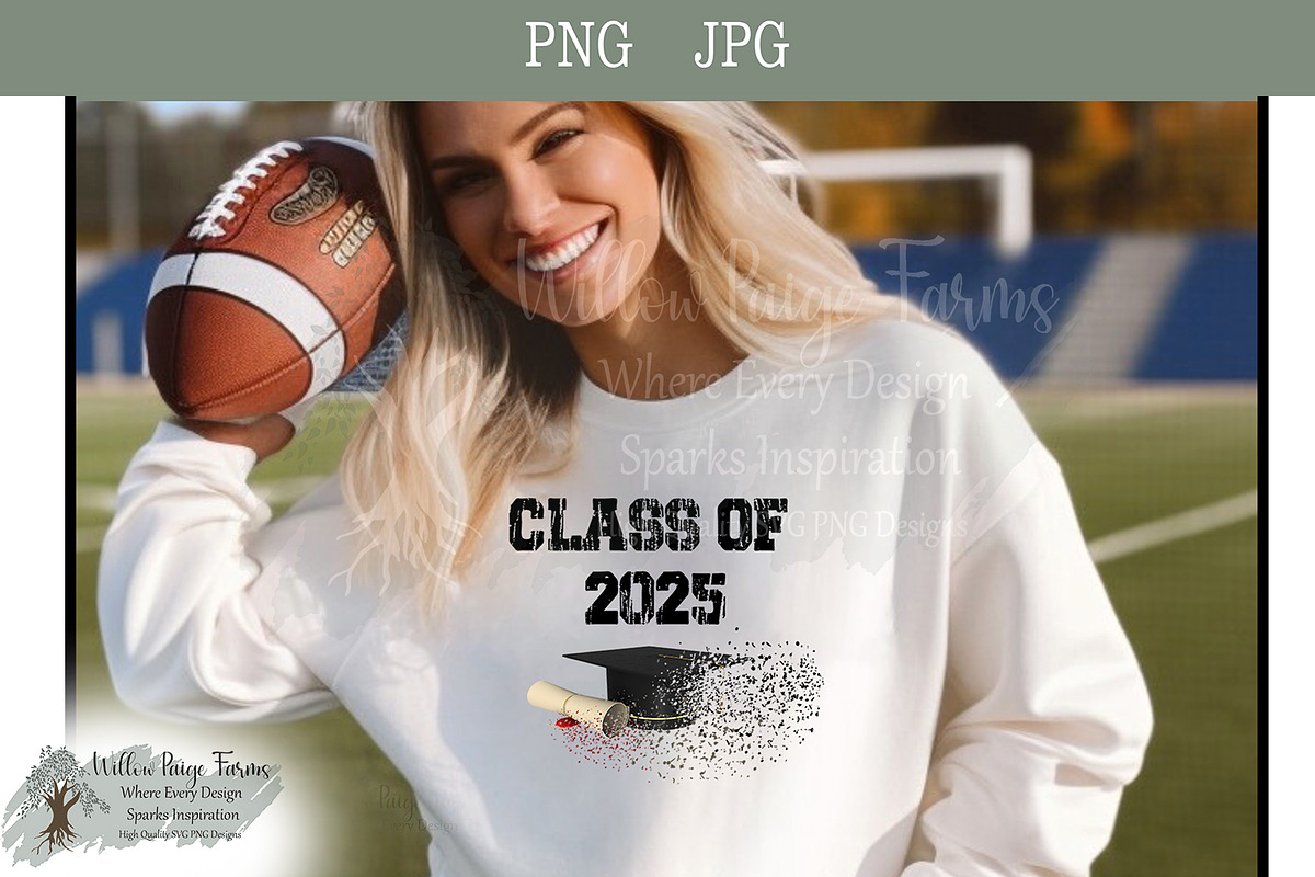 Class of 2025 Graduation Cap PNG JPG, an Education Illustration by ...