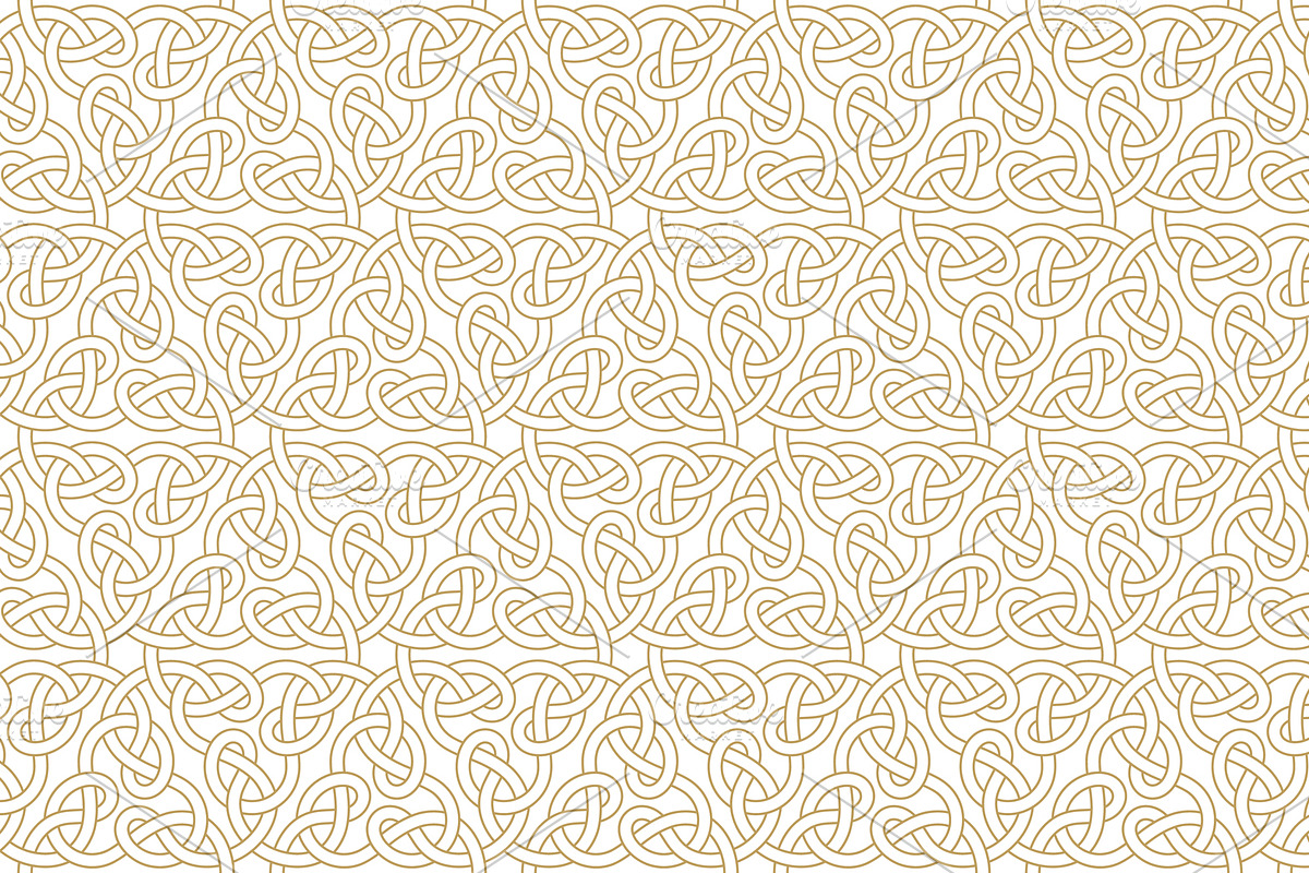 Seamless patterns in celtic style, a Pattern Graphic by RevelStockart (Photo 9 of 15)