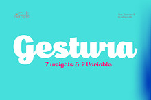 Gestura - Modern Script Font Family