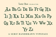 Lucky Heat - Retro Handdrawn Serif, a Serif Font by Pandeka Studio (Thumbnail 7 of 9)