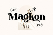 Magkon Classy Serif Font, a Script Font by Storytype Studio (Thumbnail 1 of 10)