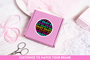 Neon Shipping Sticker Templates, a Marketing Template by SunshineStudioBoutique (Thumbnail 8 of 10)