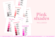 Pink Color Palettes Themes & Shades, a Palette Add-On by Hell Yeah Designs (Thumbnail 6 of 10)
