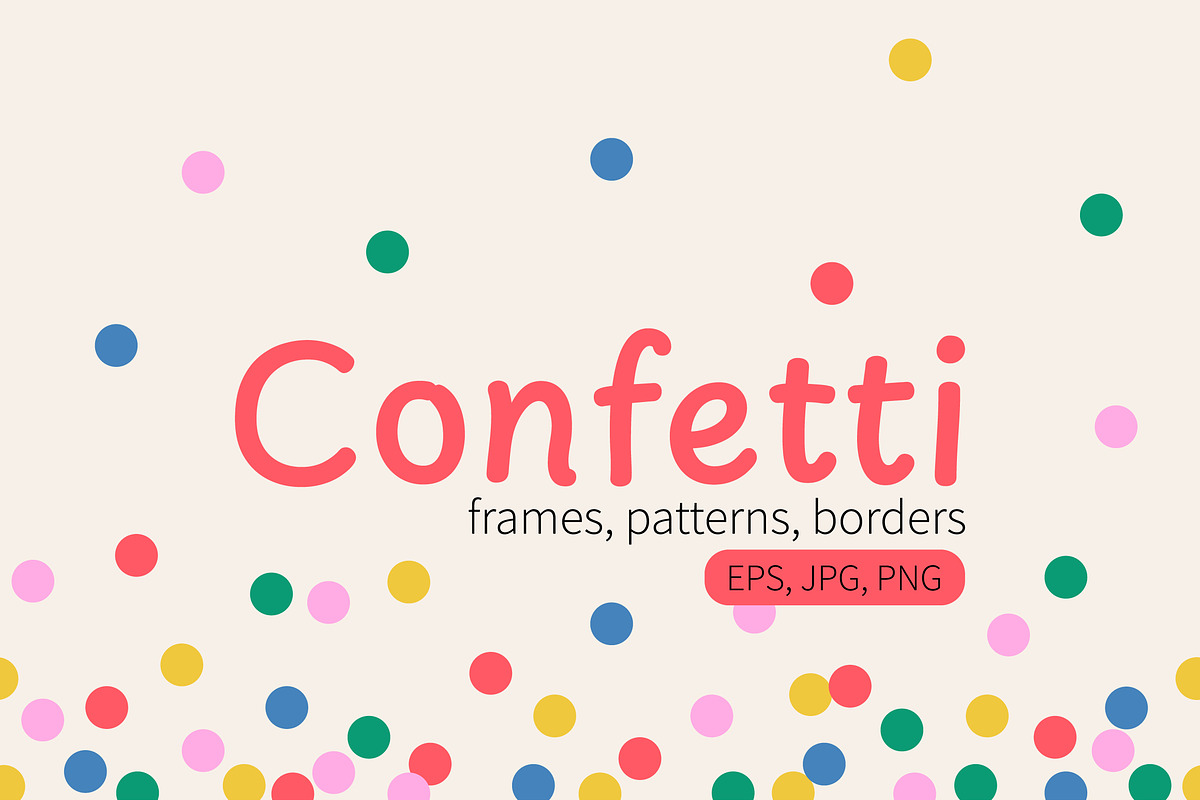 Сonfetti set, vector illustration, a Pattern Graphic by Maryia's Store (Photo 1 of 10)