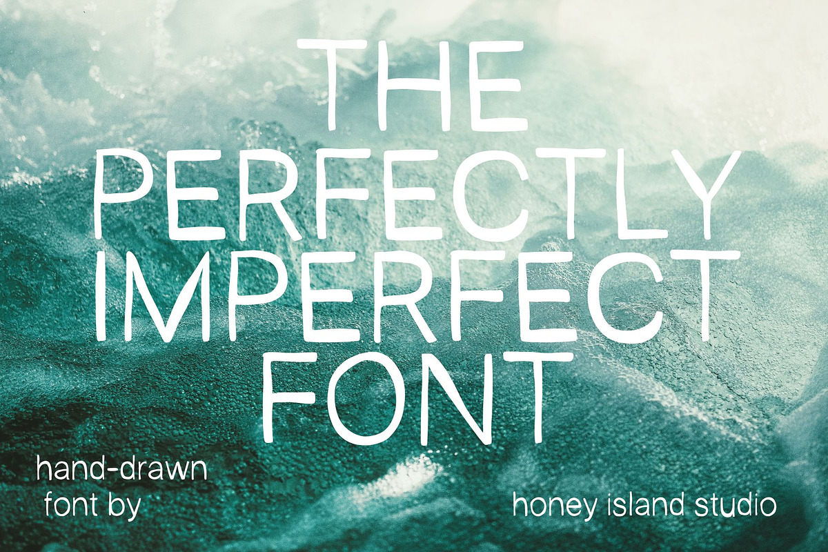 Honey Sans Hand-drawn Thin Font, a Font by Honey Island Studio (Photo 11 of 11)